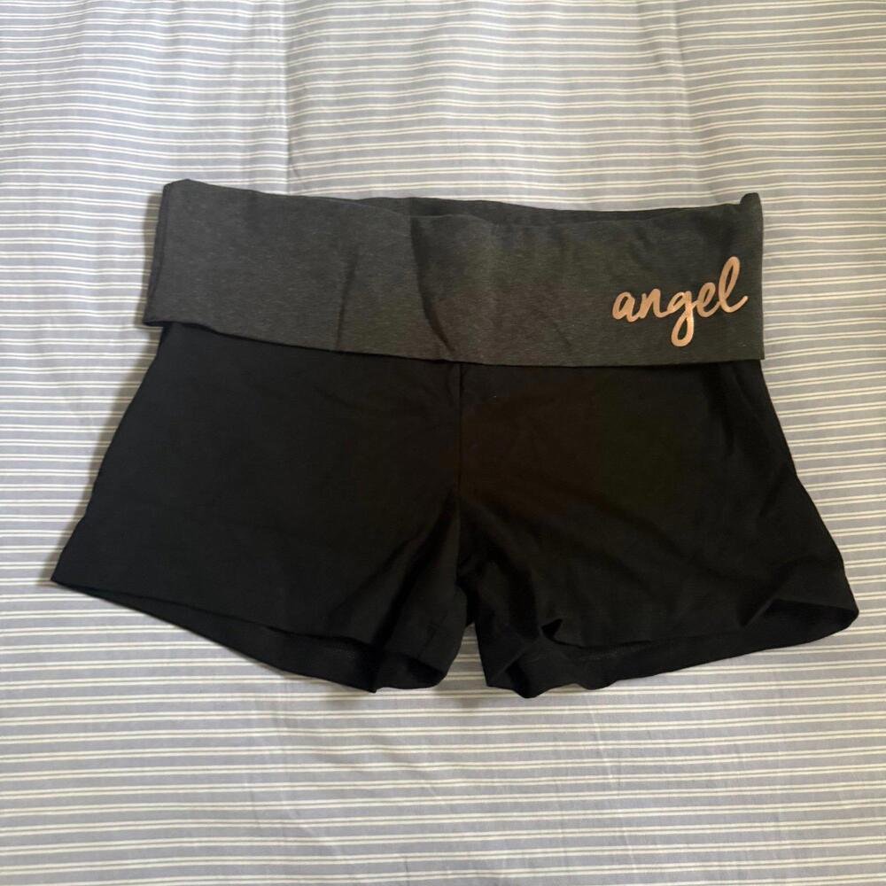 Y2K PINK Victoria Secret YOGA SHORTIE SHORTS